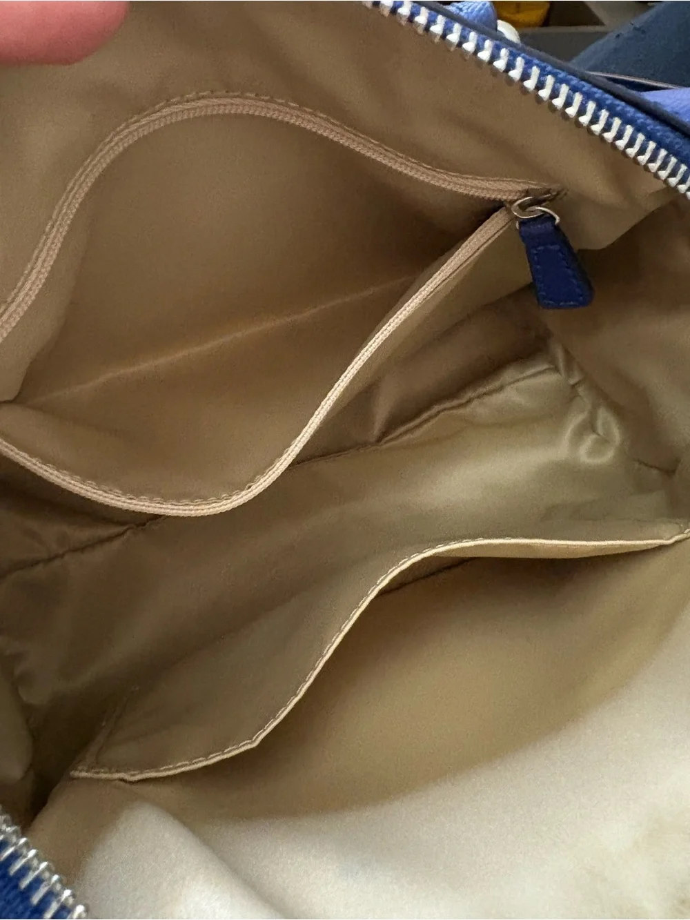 Coach Navy Blue Leather Dome‎ Crossbody Bag